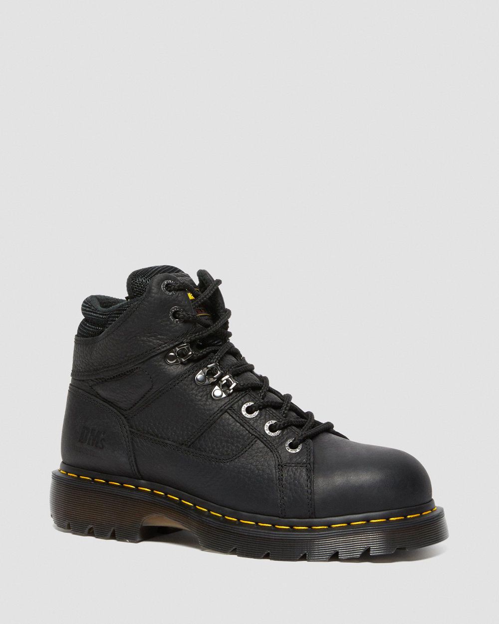 Dr Martens Ironbridge Grizzly Kožené Steel Toe Pracovné Topánky Damske ( Čierne ) SK 845-KDMHBR